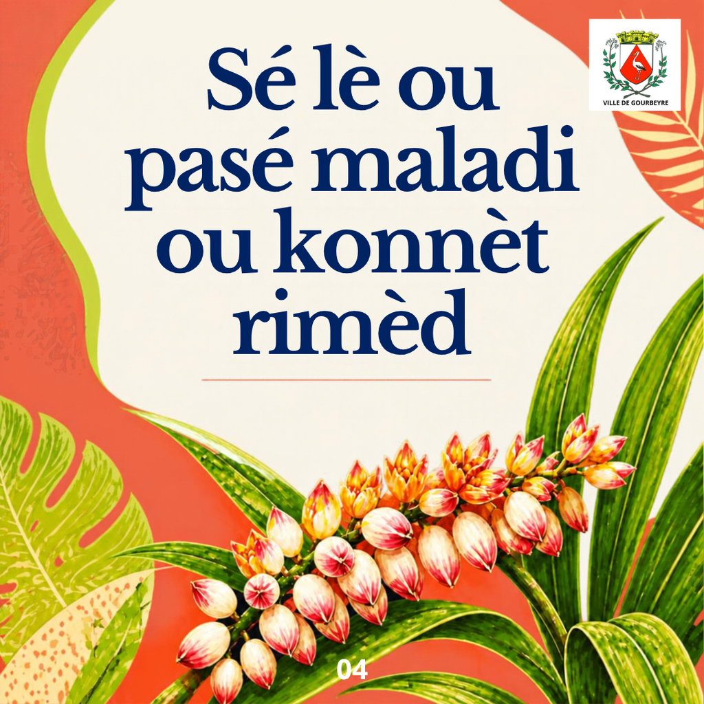 "Sé lè ou pasé maladi ou konnèt rimèd"