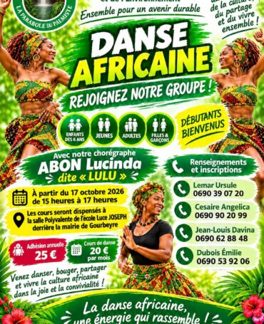 Cours de danse à Gourbeyre