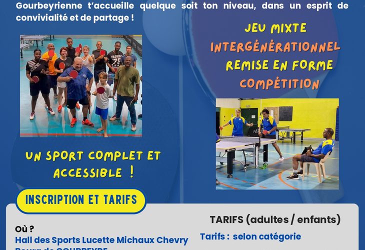 Pour les sportifs de tous les âges.